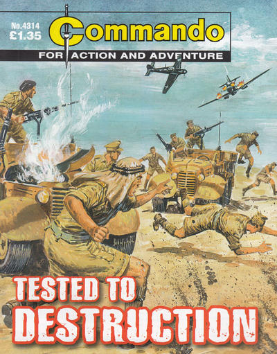 Cover for Commando (D.C. Thomson, 1961 series) #4314