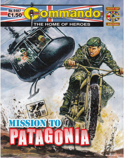 Cover for Commando (D.C. Thomson, 1961 series) #4487