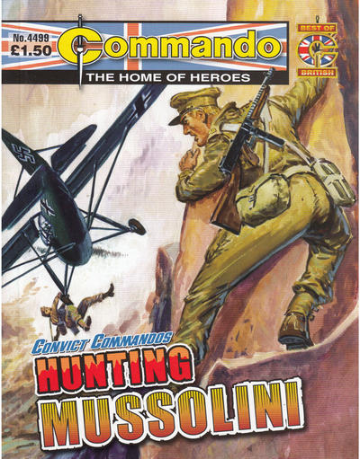 Cover for Commando (D.C. Thomson, 1961 series) #4499