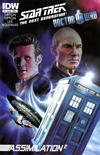 Cover Thumbnail for Star Trek: The Next Generation / Doctor Who: Assimilation² (2012 series) #1 [Cover A]