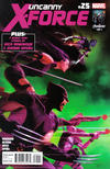 Cover for Uncanny X-Force (Marvel, 2010 series) #25