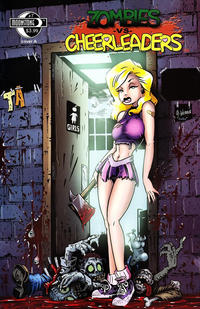 Cover Thumbnail for Zombies vs Cheerleaders (Moonstone, 2010 series) #7 [Cover A - George Webber]