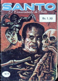 Cover Thumbnail for Santo El Enmascarado de Plata (Editorial Icavi, Ltda., 1976 series) #116