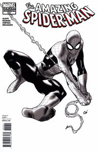 Cover Thumbnail for The Amazing Spider-Man (Marvel, 1999 series) #669 [Variant Edition - 'Marvel Architects' - Stuart Immonen B&W Cover]
