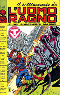 Cover Thumbnail for Il Settimanale de L'Uomo Ragno (Editoriale Corno, 1981 series) #15