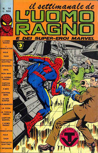 Cover Thumbnail for Il Settimanale de L'Uomo Ragno (Editoriale Corno, 1981 series) #16