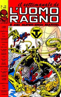 Cover Thumbnail for Il Settimanale de L'Uomo Ragno (Editoriale Corno, 1981 series) #18