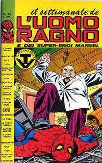 Cover Thumbnail for Il Settimanale de L'Uomo Ragno (Editoriale Corno, 1981 series) #23