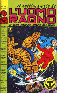Cover Thumbnail for Il Settimanale de L'Uomo Ragno (Editoriale Corno, 1981 series) #25