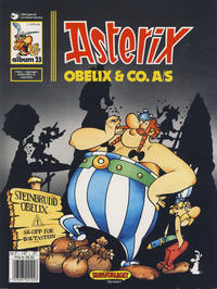 Cover Thumbnail for Asterix (Hjemmet / Egmont, 1969 series) #23 - Obelix & Co. A/S [3. opplag Reutsendelse 147 37]