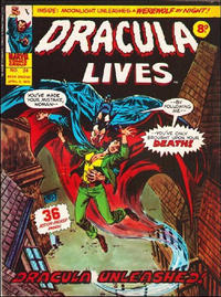 Cover Thumbnail for Dracula Lives (Marvel UK, 1974 series) #24