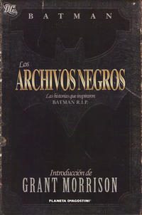 Cover Thumbnail for Batman: Los Archivos Negros (Planeta DeAgostini, 2010 series) 