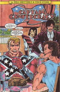 Cover Thumbnail for Captain Confederacy (SteelDragon Press, 1986 series) #4 [No price]