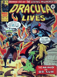 Cover Thumbnail for Dracula Lives (Marvel UK, 1974 series) #42
