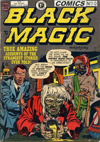 Cover Thumbnail for Black Magic Comics (Arnold Book Company, 1952 series) #10