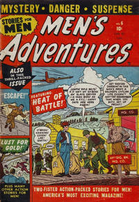 Cover Thumbnail for Men's Adventures (Bell Features, 1950 series) #6