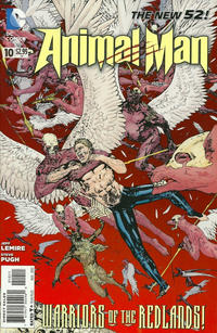Cover Thumbnail for Animal Man (DC, 2011 series) #10