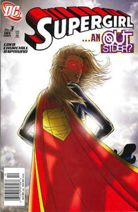 Cover Thumbnail for Supergirl (DC, 2005 series) #3 [Newsstand - Ian Churchill / Norm Rapmund Cover]