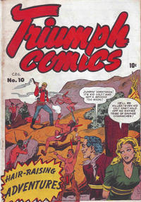 Cover Thumbnail for Triumph Comics (Bell Features, 1950 series) #10