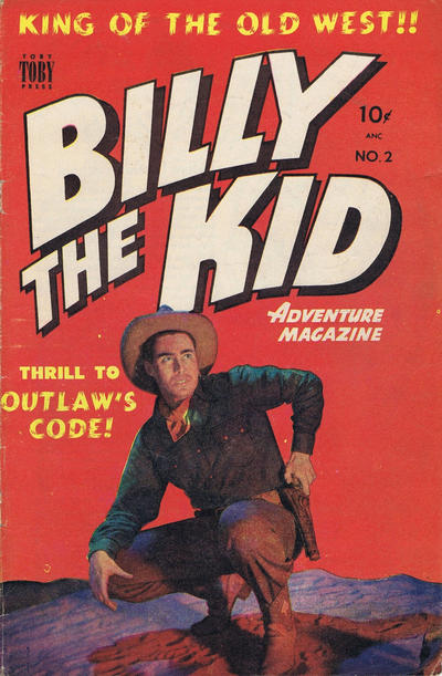 Cover for Billy the Kid (Superior, 1950 series) #2