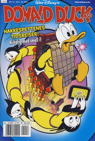 Cover for Donald Duck & Co (Hjemmet / Egmont, 1948 series) #18/2012