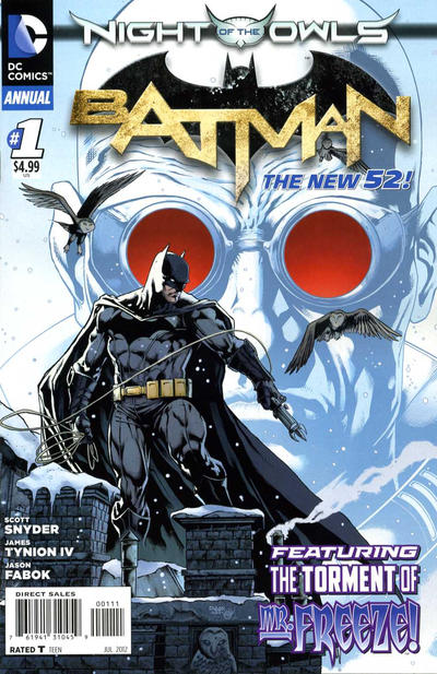 Cover for Batman Annual (DC, 2012 series) #1