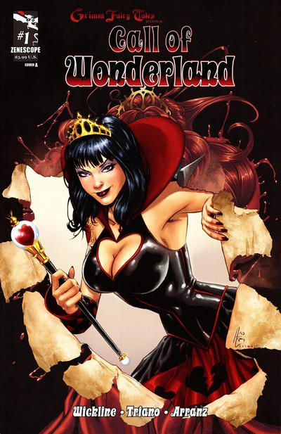 Cover for Grimm Fairy Tales Presents Call of Wonderland (Zenescope Entertainment, 2012 series) #1 [Cover A]