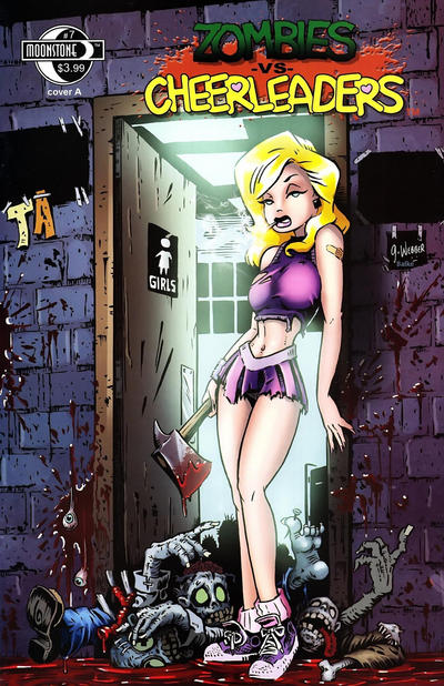 Cover for Zombies vs Cheerleaders (Moonstone, 2010 series) #7 [Cover A - George Webber]