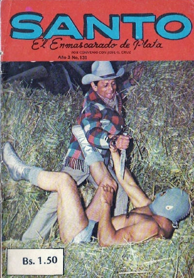 Cover for Santo El Enmascarado de Plata (Editorial Icavi, Ltda., 1976 series) #131
