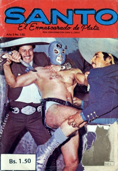 Cover for Santo El Enmascarado de Plata (Editorial Icavi, Ltda., 1976 series) #132