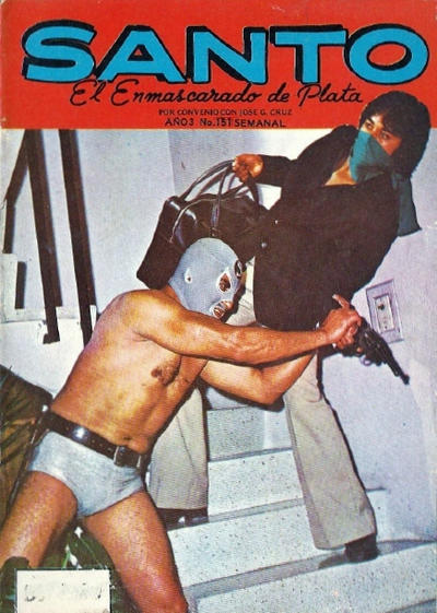 Cover for Santo El Enmascarado de Plata (Editorial Icavi, Ltda., 1976 series) #151