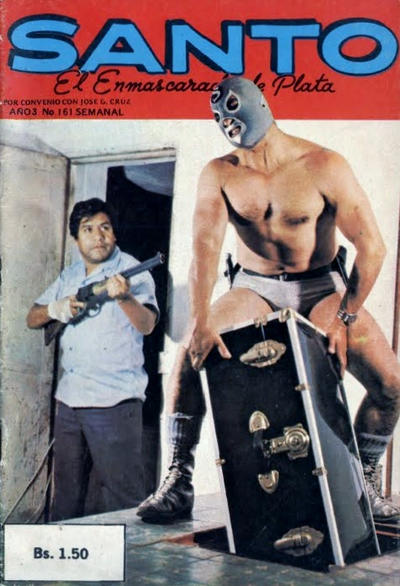 Cover for Santo El Enmascarado de Plata (Editorial Icavi, Ltda., 1976 series) #161