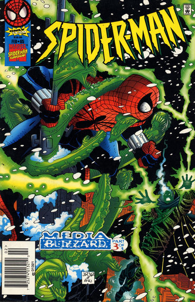 Cover for Spider-Man (Marvel, 1990 series) #65 [Newsstand]