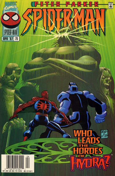 Cover for Spider-Man (Marvel, 1990 series) #79 [Newsstand]