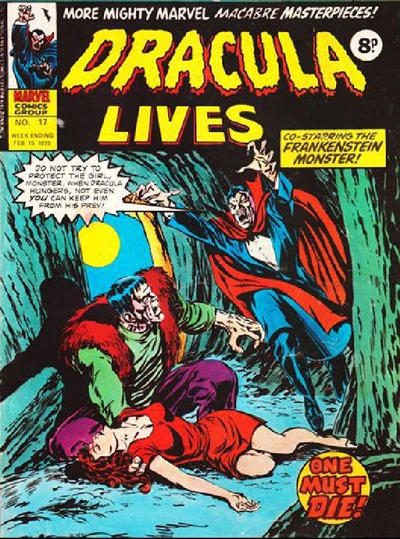 Cover for Dracula Lives (Marvel UK, 1974 series) #17