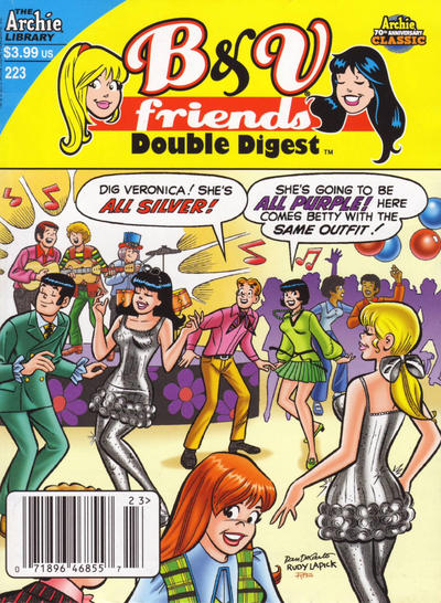 Cover for B&V Friends Double Digest Magazine (Archie, 2011 series) #223 [Newsstand]