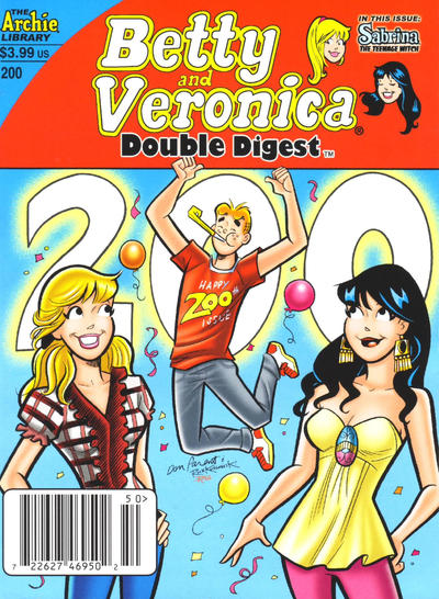 Cover for Betty & Veronica (Jumbo Comics) Double Digest (Archie, 1987 series) #200 [Newsstand]
