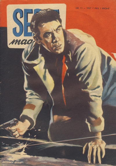 Cover for Seriemagasinet (Serieforlaget / Se-Bladene / Stabenfeldt, 1951 series) #11/1957
