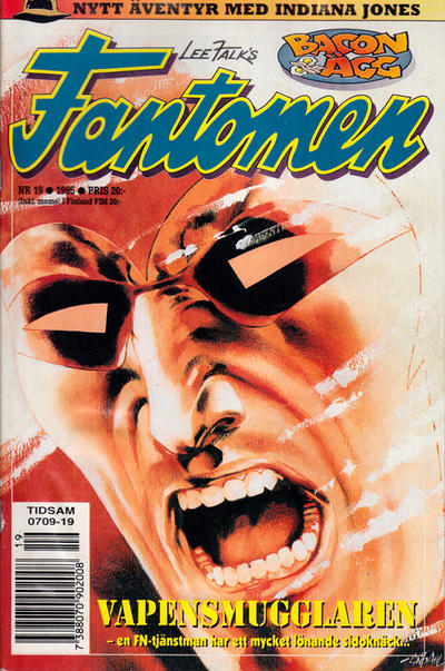 Cover for Fantomen (Semic, 1958 series) #19/1995