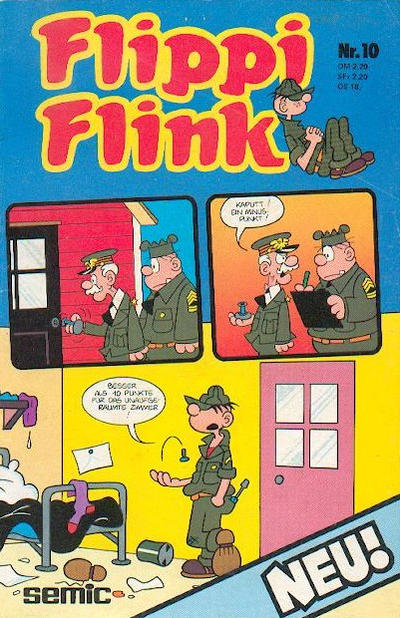 Cover for Flippi Flink (Carlsen Comics [DE], 1983 series) #10/1983