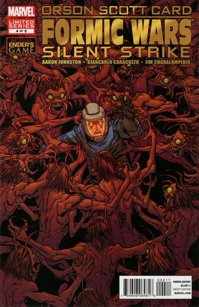 Cover for Formic Wars: Silent Strike (Marvel, 2012 series) #4