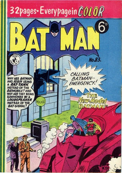 Cover for Batman (K. G. Murray, 1950 series) #83