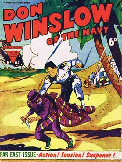 Cover for Don Winslow of the Navy (L. Miller & Son, 1952 series) #112