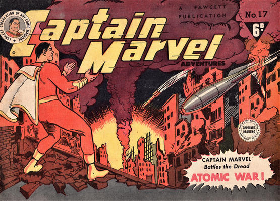 Cover for Captain Marvel Adventures (Cleland, 1946 series) #17