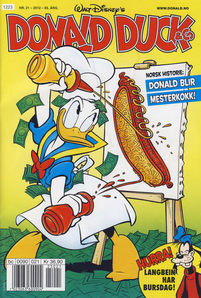 Cover for Donald Duck & Co (Hjemmet / Egmont, 1948 series) #21/2012