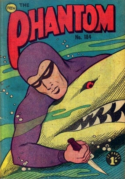 Cover for The Phantom (Frew Publications, 1948 series) #184