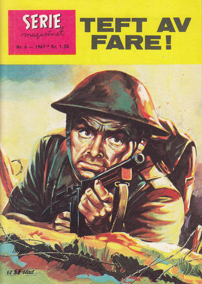 Cover for Seriemagasinet (Serieforlaget / Se-Bladene / Stabenfeldt, 1951 series) #6/1967