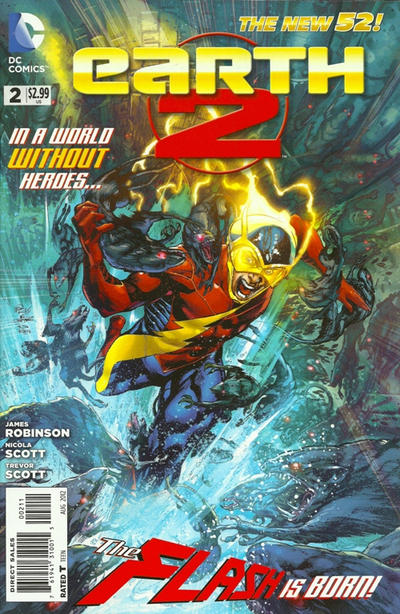 Cover for Earth 2 (DC, 2012 series) #2