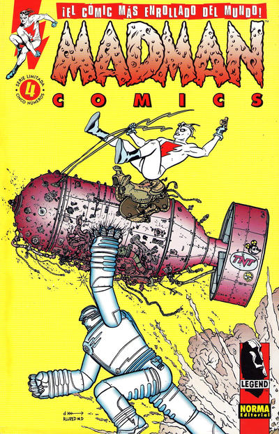 Cover for Madman Comics (NORMA Editorial, 1997 series) #4