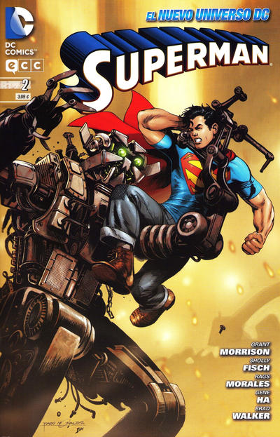 Cover for Superman (ECC Ediciones, 2012 series) #2